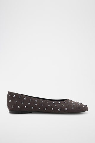 Ballerines à clous - Anthracite
