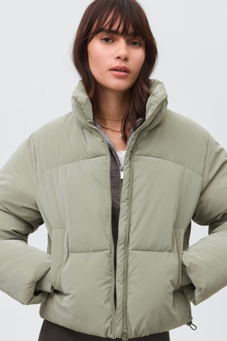 Anorak matelassé doux - Vert clair
