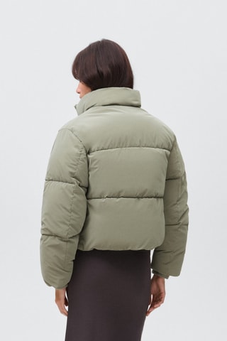 Anorak matelassé doux - Vert clair