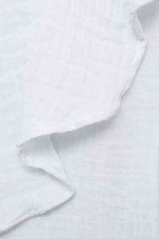 Chemise plissée volants - Bleu