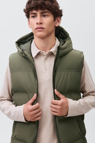 Gilet matelassé - Kaki