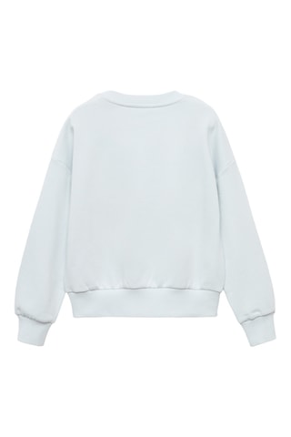 Sweat Snoopy brodé - Bleu