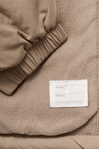Anorak matelassé à capuche - Marron