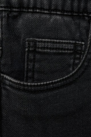 Bermuda jean cordon - Noir