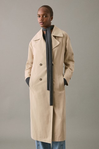 Trench classique ceinture - Beige