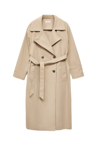 Trench classique ceinture - Beige
