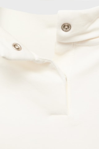 T-shirt à col montant - Blanc