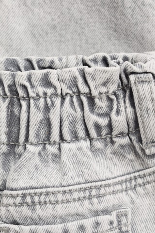 Jean paperbag boutons - Gris