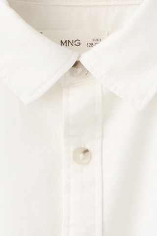 Chemise brodée rennes - Blanc