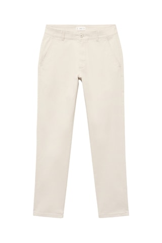 Pantalon chino coton - Gris
