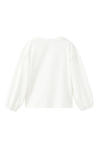 T-shirt coton étoiles - Blanc
