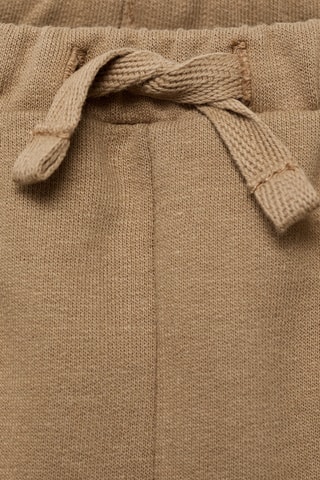 Jogging coton cordon - Marron