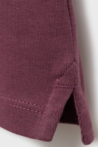 Polo uni coton - Rose clair