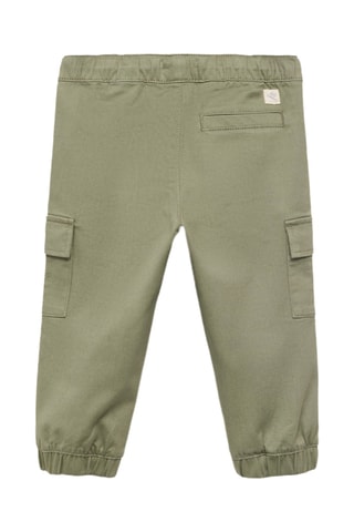 Pantalon cargo coton - Kaki