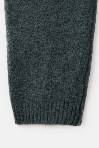 Pantalon en maille à nœud - Vert