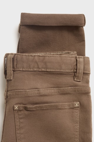 Pantalon droit - Marron