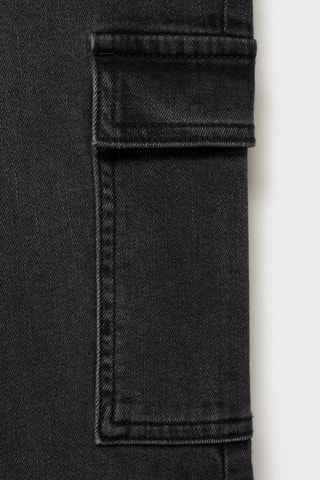 Jean cargo flare - Noir