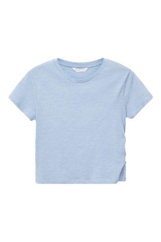 T-shirt nœud - Bleu