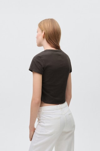 T-shirt nœud - Anthracite