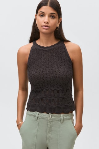 Jupe-culotte poches - Vert clair
