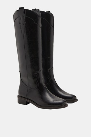 Bottes hautes - Marron