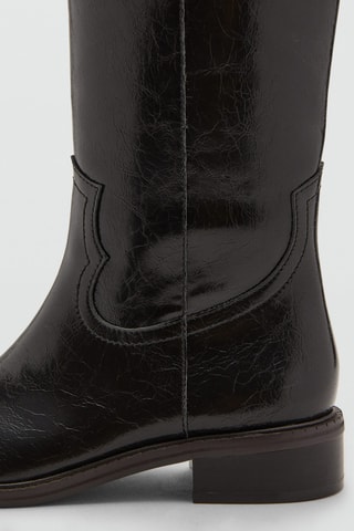 Bottes hautes - Marron