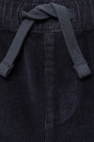 Pantalon cargo velours côtelé - Bleu marine