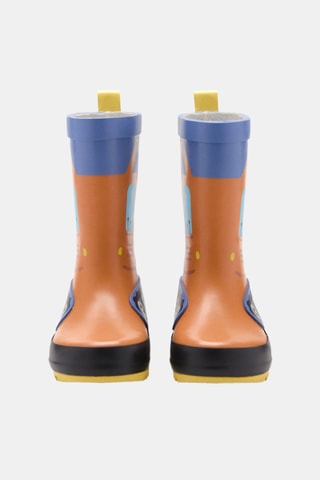 Bottes de pluie à motif - Bleu