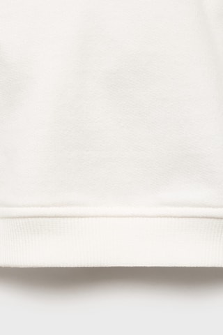 Sweat brodé ours - Blanc