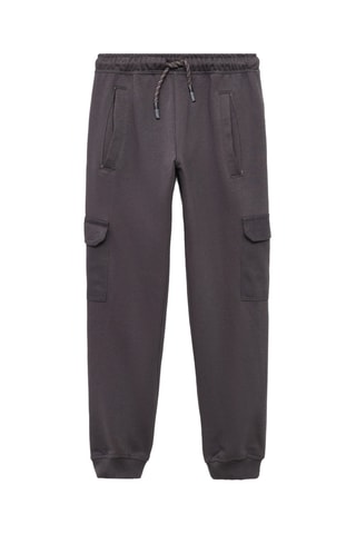 Jogger cargo cordon - Anthracite