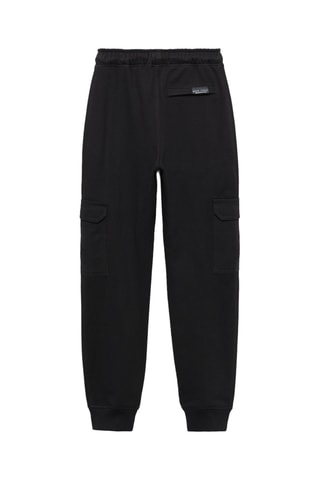 Jogger cargo cordon - Noir