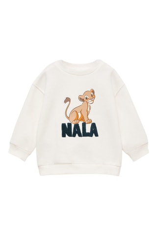 Sweat-shirt le Roi Lion - Blanc