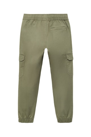 Pantalon cargo coton - Kaki