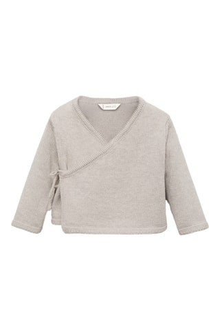 Pull-over maille coton - Beige