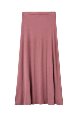 Jupe longue évasée - Rose