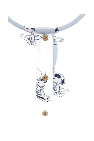 Pyjama court Snoopy - Bleu