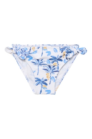 Culotte bikini nœuds - Blanc