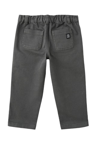 Jean droit coton - Anthracite