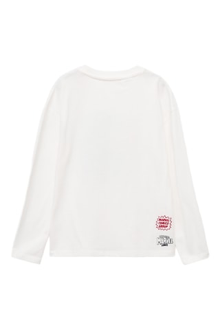 T-shirt imprimé Marvel - Blanc