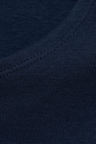 T-shirt en coton imprimé - Bleu marine
