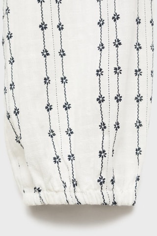 Blouse col Claudine - Blanc