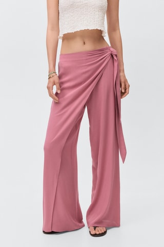 Pantalon paréo - Rose