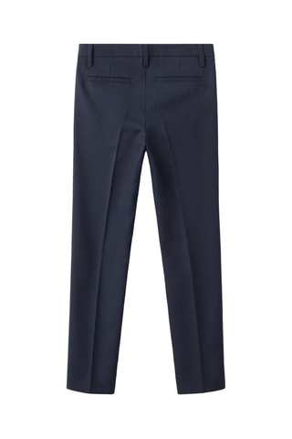 Pantalon droit costume - Bleu marine