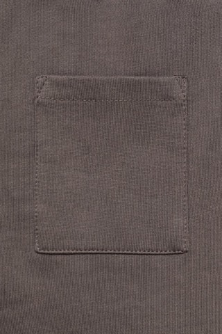 Bermuda coton cordon - Gris