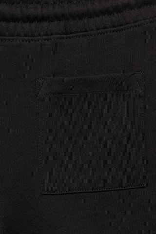 Bermuda coton cordon - Noir