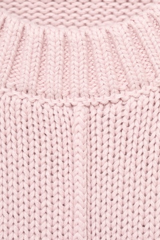 Pull-over maille manches longues - Rose clair