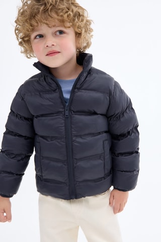 Manteau matelassé impérmeable - Bleu marine