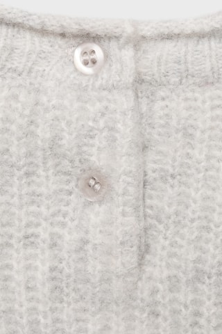 Pull-over maille - Gris clair