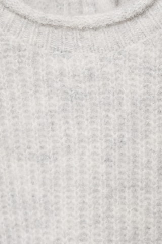 Pull-over maille - Gris clair