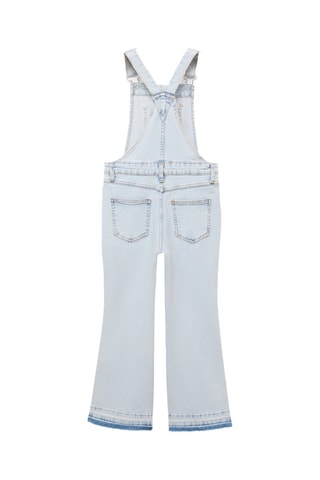 Salopette en jean coton - Bleu